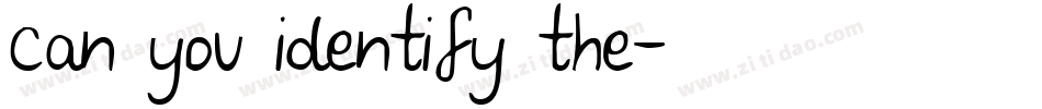 Can you identify the字体转换